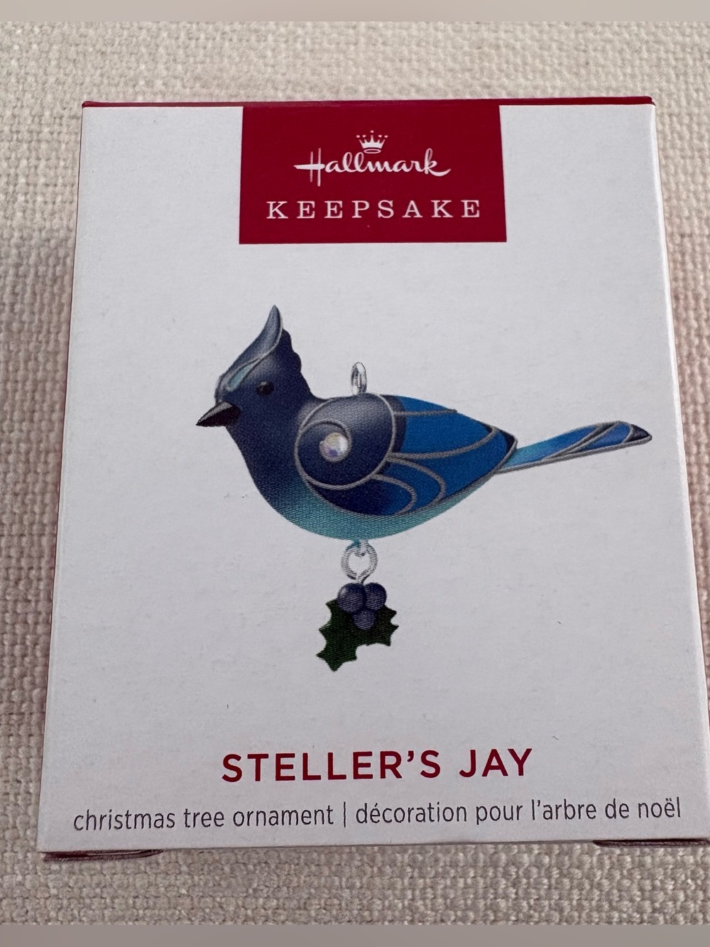Hallmark 2024 Steller’s Jay. New in box.
